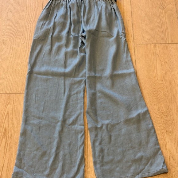 Thread & Supply Light Denim Style Wide Leg Trousers - Small - Picture 4 of 4